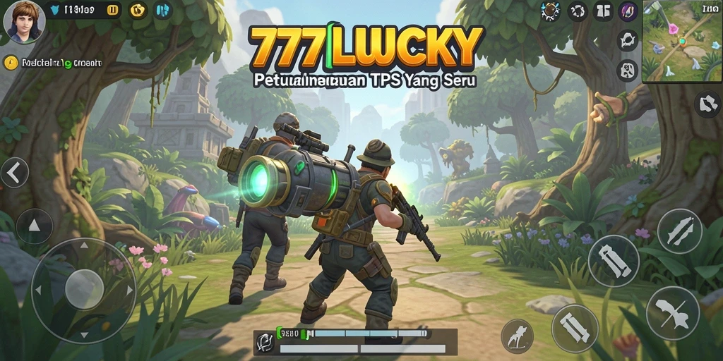 Tampilan gameplay TPS yang mendebarkan di 777LUCKY.