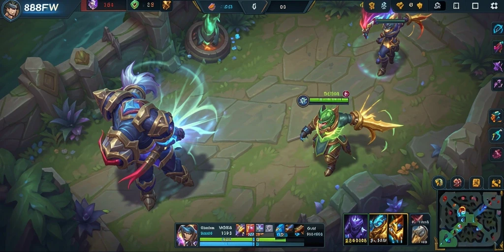 Tampilan gameplay seru di arena pertarungan <strong>888FW</strong>