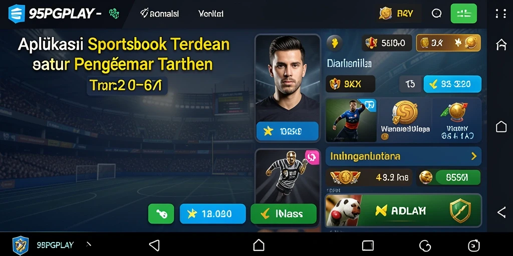 Tampilan utama gameplay yang menarik dalam 95PGPLAY.