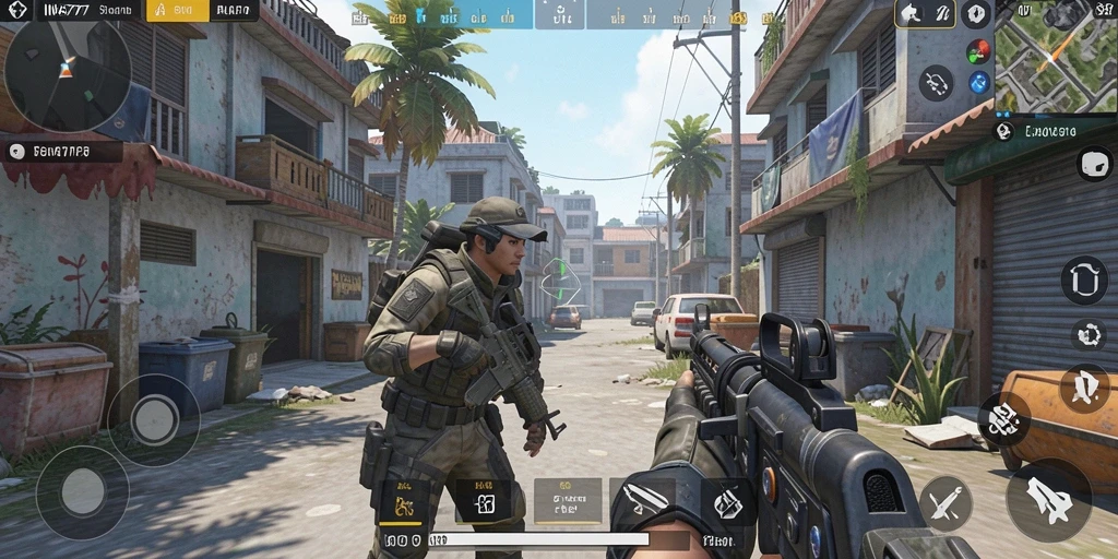 Gameplay seru dan menegangkan di <strong>INA777</strong> dengan berbagai aksi tembak-menembak.