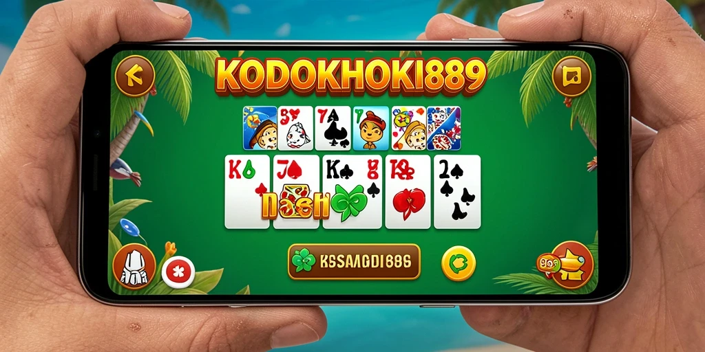 Tampilan gameplay menarik dari KODOKHOKI889 yang menyajikan Domino.