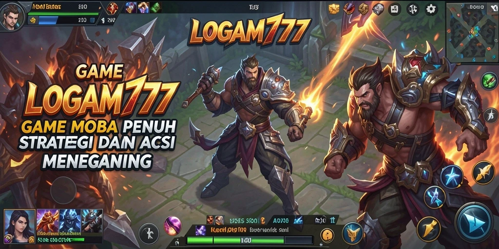 Tampilan gameplay LOGAM777 yang menegangkan dan penuh aksi.