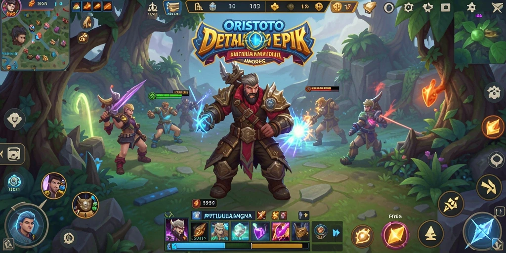 Tampilan gameplay ORISTOTO yang memukau dan penuh aksi.