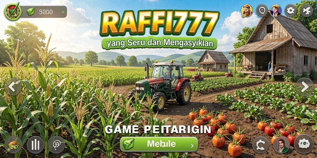 Tampilan gameplay yang menarik dalam dunia pertanian.