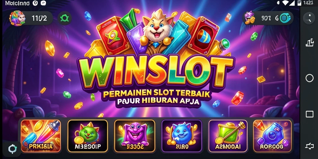 Tampilan gameplay WINSLOT yang menarik dan penuh warna.
